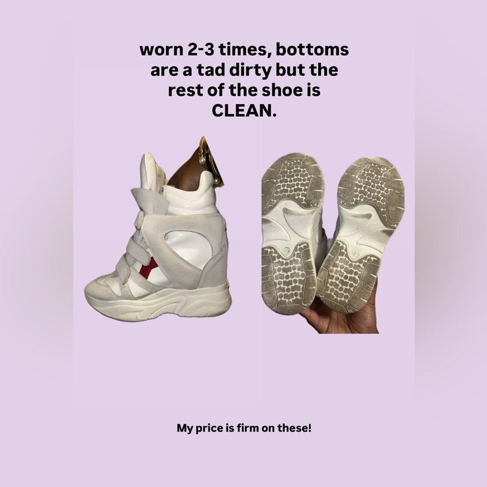 Isabel Marant Balskee wedge sneaker - Picture 3 of 5